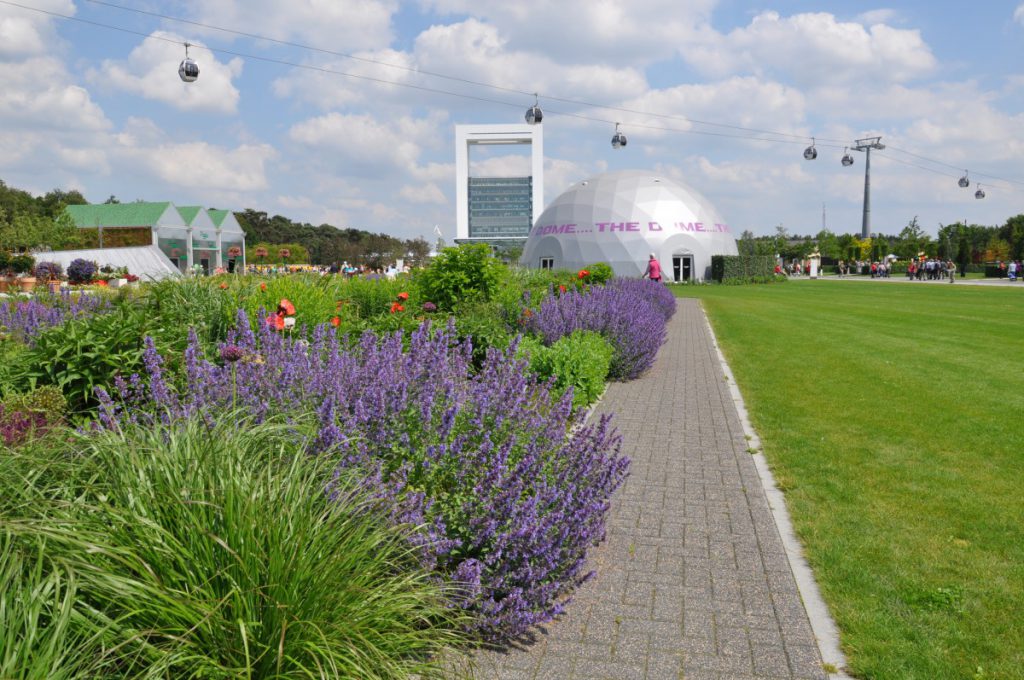 Copijn maakt het ontwerp, technische uitwerking en de beplantingsplannen. Een ontwerp met hoogwaardige beplanting voor vijf themavelden van Floriade 2012.