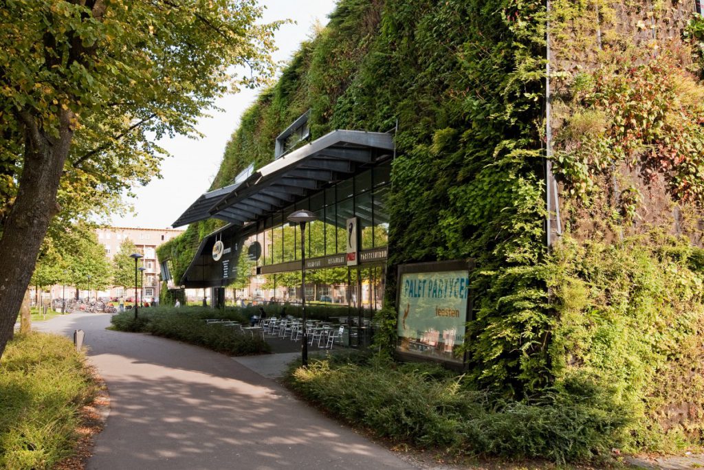 groene wand entree sportplaza mercator copijn