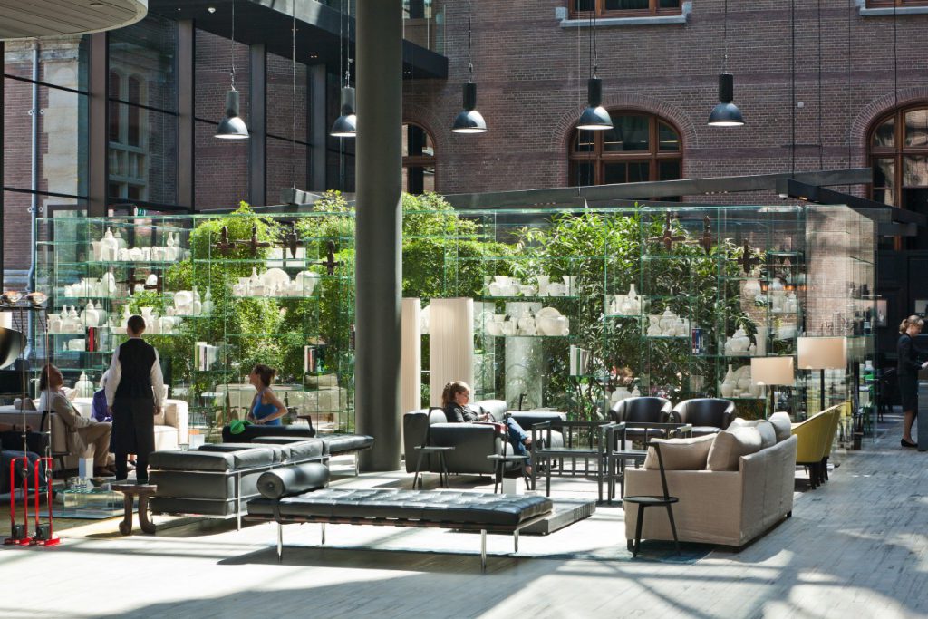 interieurbeplanting lounge conservatorium hotel copijn