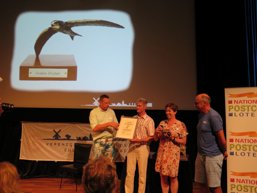 Uitreiking Gouden Zwaluw Copijn