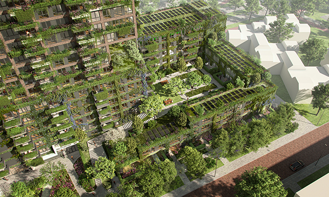 De Premier Leiden levend gebouw